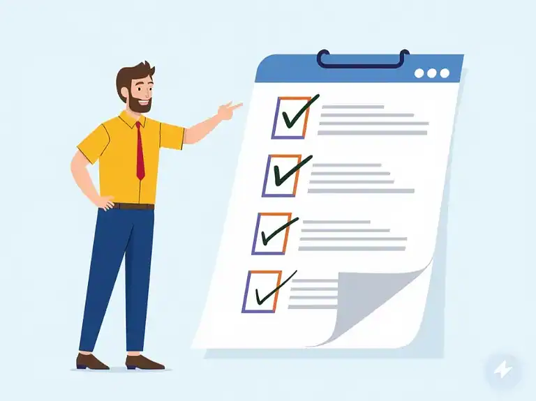 Here are a few options for alt text, based on your keywords:
*   **Ultimate SEO Checklist: A Comprehensive Guide for Website Optimization.**
*   **SEO Checklist: Comprehensive guide for ultimate website search engine optimization.**
*   **Comprehensive SEO Checklist: Your ultimate guide to better search rankings.**